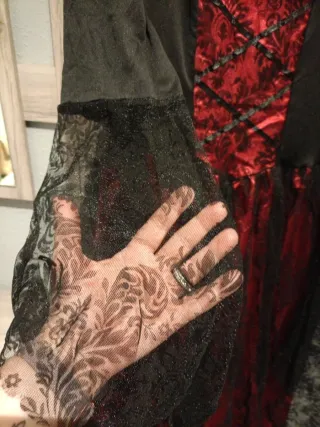 Disfraz Novia Vampiro Talla Única