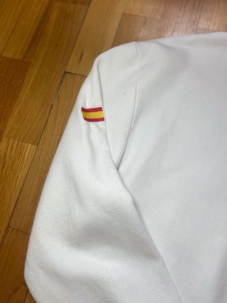 Sudadera Sharker media cremallera bandera España