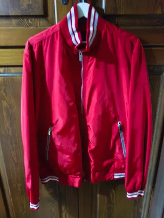 Cazadora Paul & Shark Roja Hombre