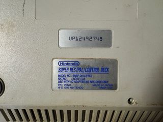 Super Nintendo NES PAL + 2 Juegos