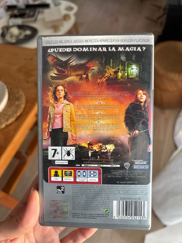 Harry Potter y el Cáliz de Fuego PSP