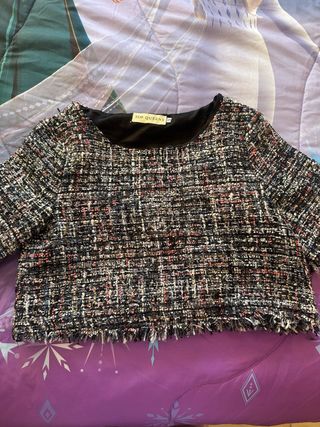 Blusa Top Queens Multicolor Talla S