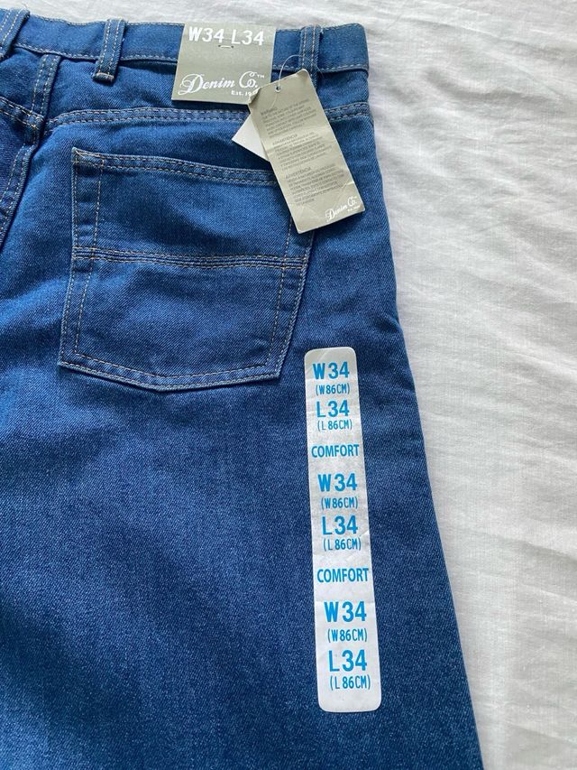 Pantalones vaqueros Denim Co. W34 L34