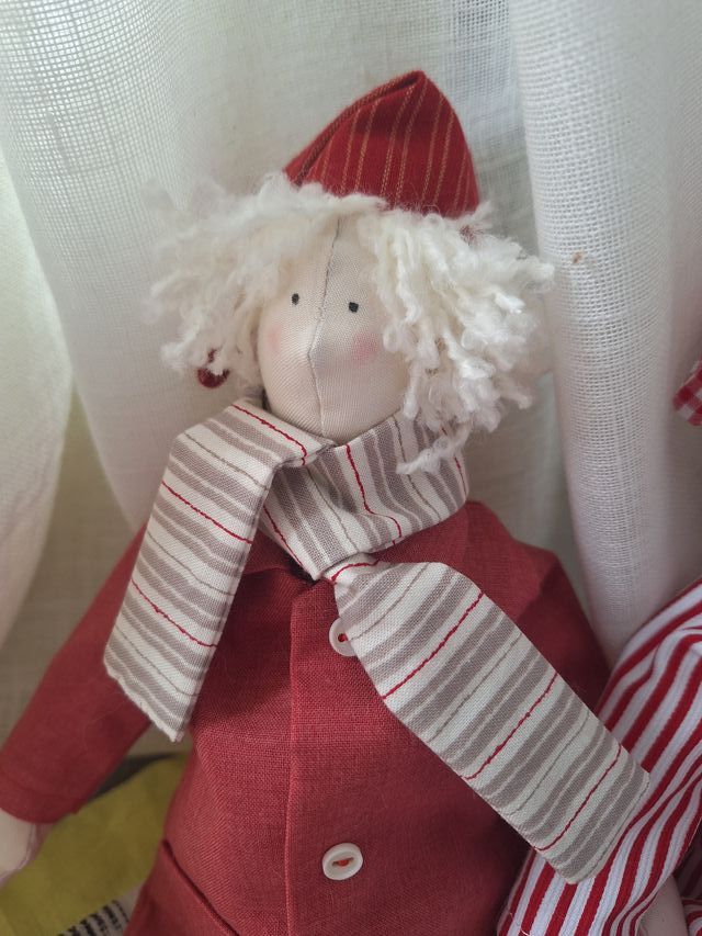 Muñecos Decoración Navidad Patchwork