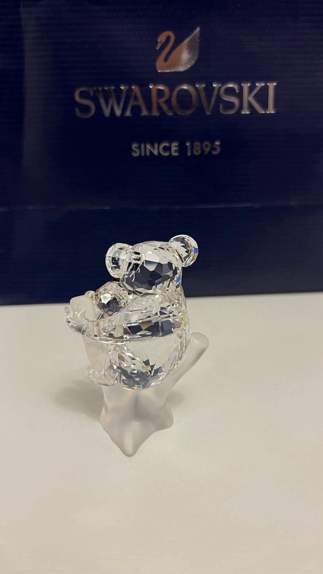 Swarovski Koala con Bebé Cristal