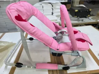 Sdraietta Dondolo Rosa Cuori