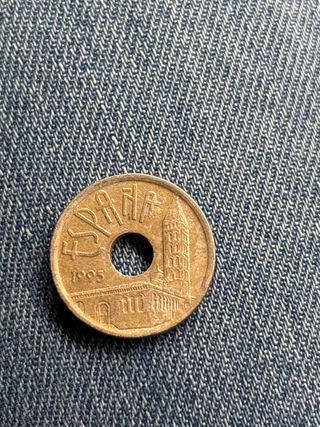 Moneda 25 Pesetas Antigua