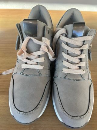 Sneakers Donna Beige/Oro Tg. 40