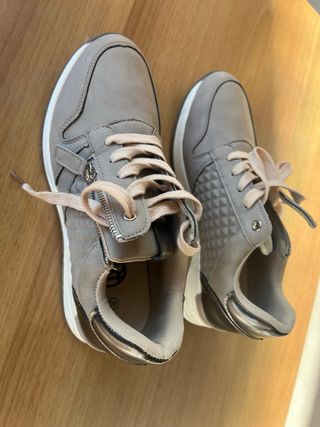 Sneakers Donna Beige/Oro Tg. 40