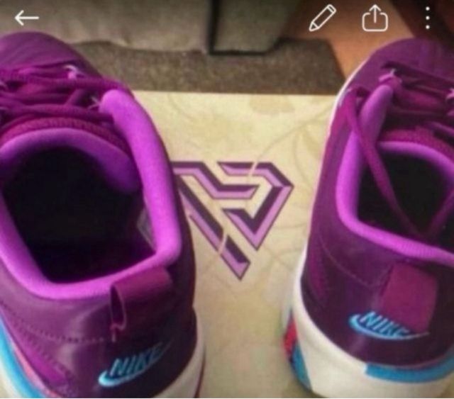 Zapatillas Nike Moradas Talla 38