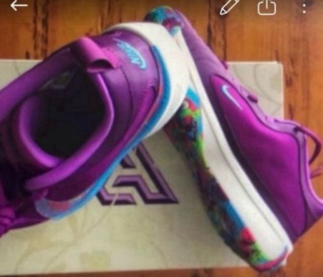 Zapatillas Nike Moradas Talla 38