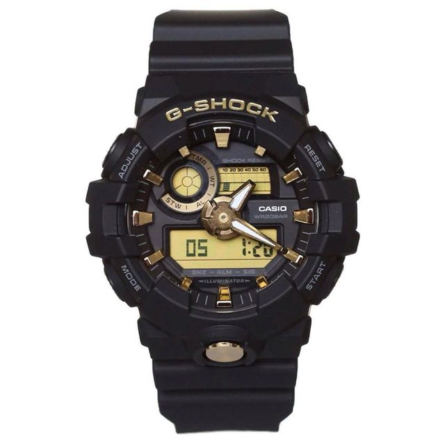 Relógio Casio G-Shock GA-710B-1A9 Preto/Dourada