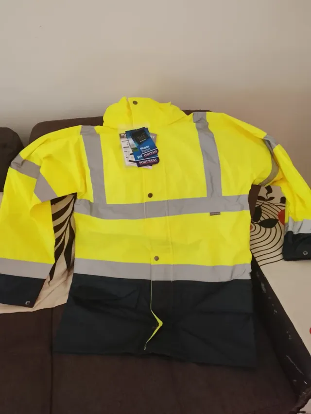 Giacca alta visibilità impermeabile