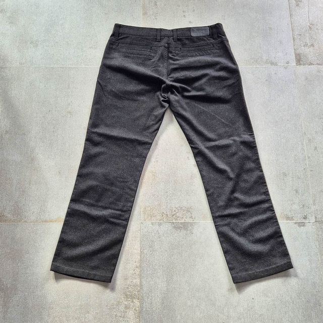Jerem - Pantalón chino de microtextura gris oscuro