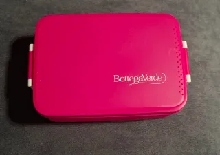 Set Borraccia + Portapranzo Bottega Verde Rosa