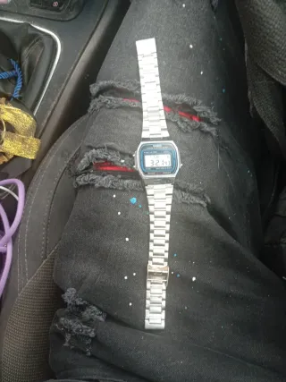 Reloj Casio Digital Plata