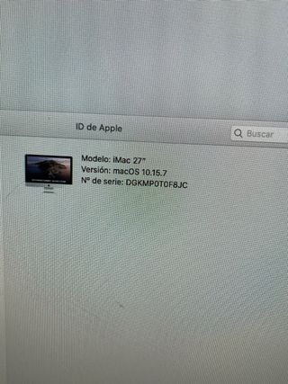 iMac 27 Apple Plata
