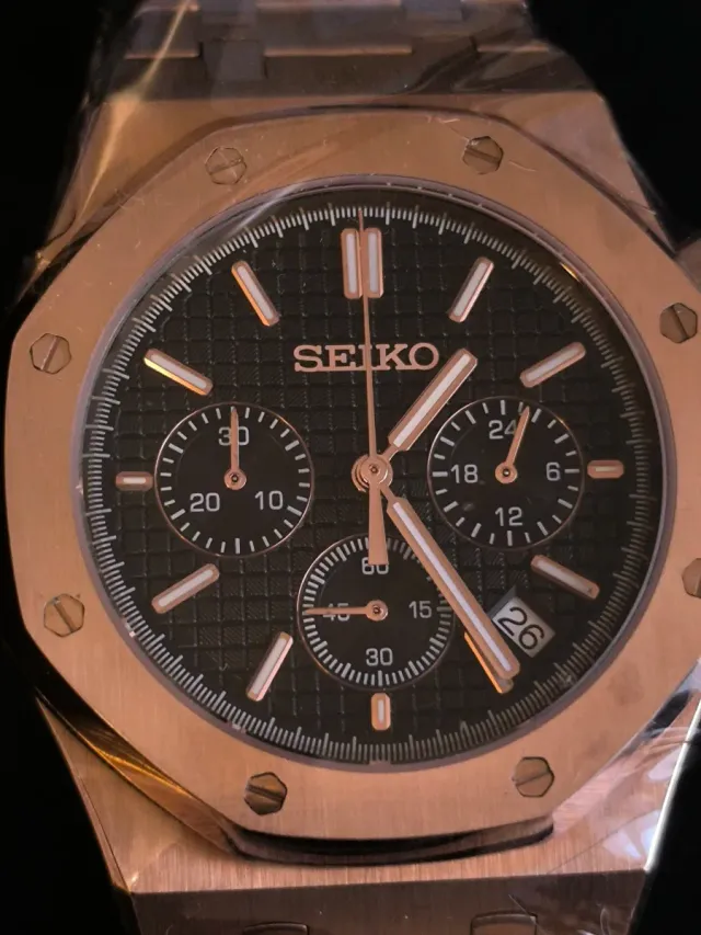 Seiko Oak Oro Rosa - PRECIO LIMITADO