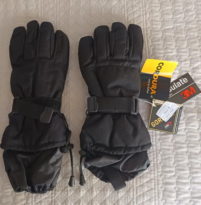 Guantes Gore-Tex Negro y Gris