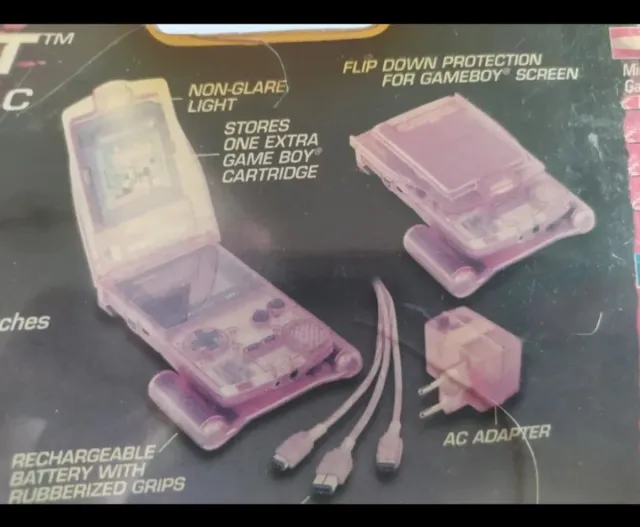 Accesorios Game Boy Color: Luz, Cargador y Más