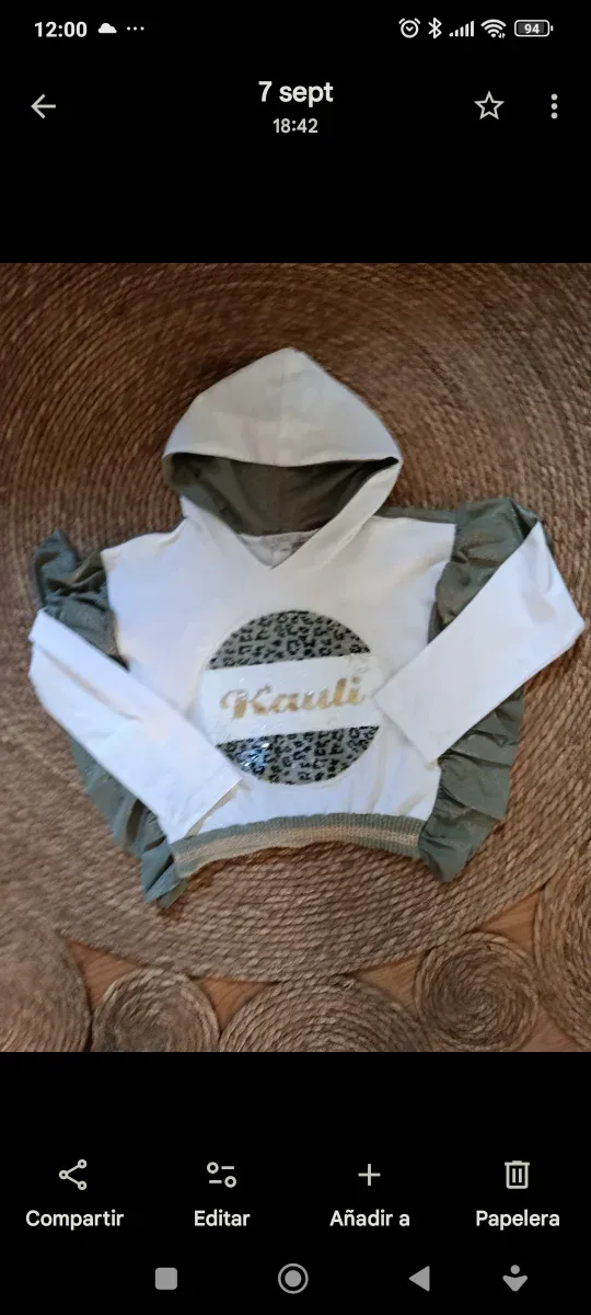 Lote Ropa Talla 7/8. Zara, Gocco,Kauli H&M