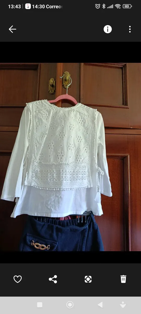 Lote Ropa Talla 7/8. Zara, Gocco,Kauli H&M