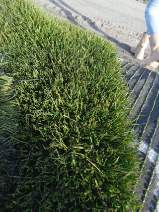 Césped artificial reciclado