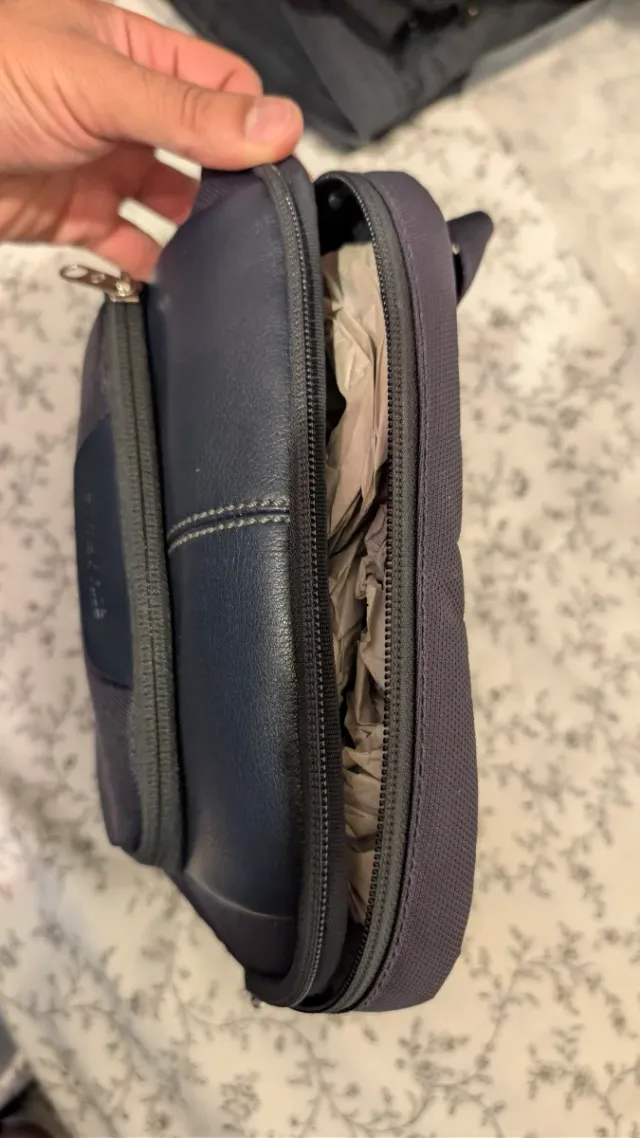 Samsonite borsa tracolla nera nuova 30* 25* 8