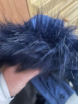 Cazadora Decathlon azul mujer