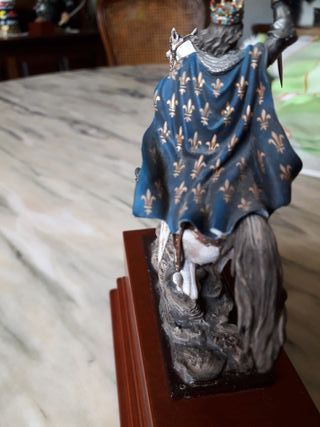 Soldado de plomo San Luis 54mm