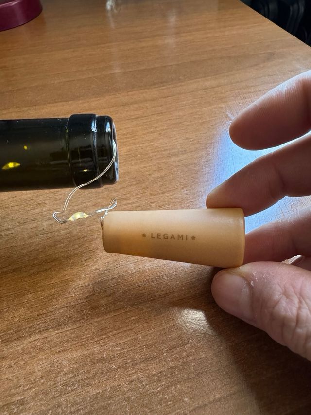 Legami LED Bottiglia di Vino Sughero
