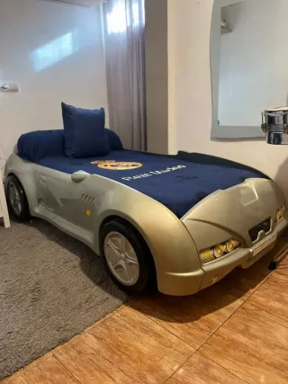 Cama infantil diseño coche deportivo
