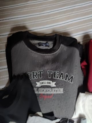 Lote Ropa Niño Verde y Rojo