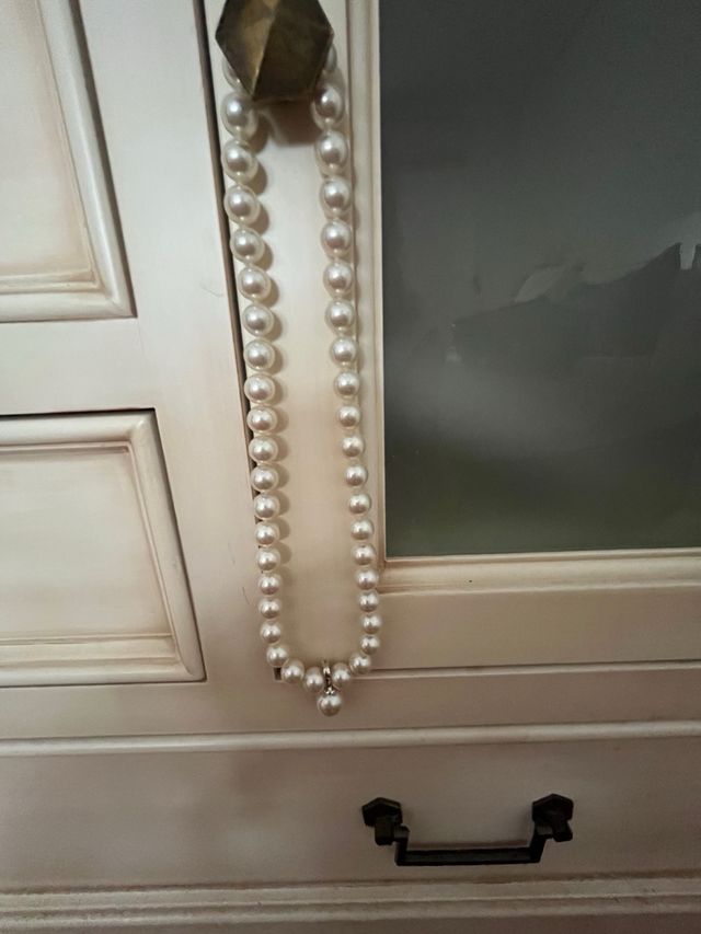 Gargantila Majorica com Pérolas e Estojo