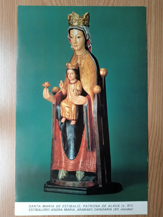 Postal Religiosa Santa María de Estíbaliz 20x32 cm