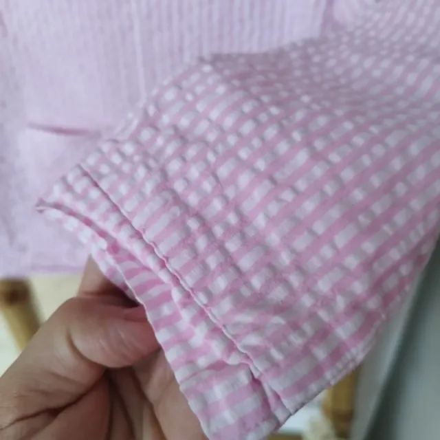 Camisa Baby Paris niña T/4 rayas rosas