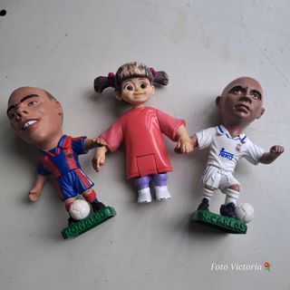 Figuras de fútbol miniatura