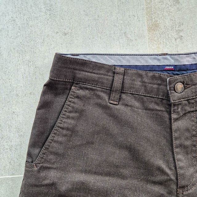 Jerem - Panalón chino micropunto marrón