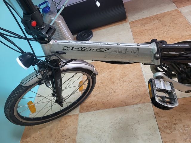 Bicicleta Eléctrica Plegable Monty EF-39