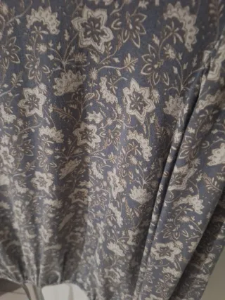 Blusa estampada manga larga