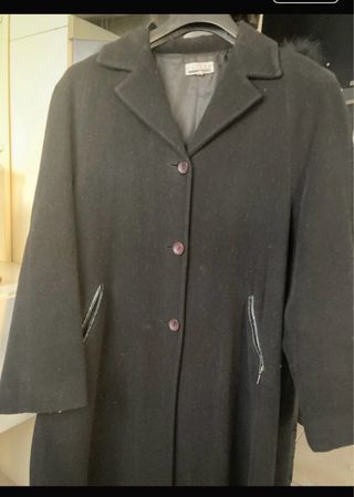 Cappotto vintage donna 80% lana