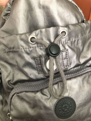 Mochila Kipling Plata