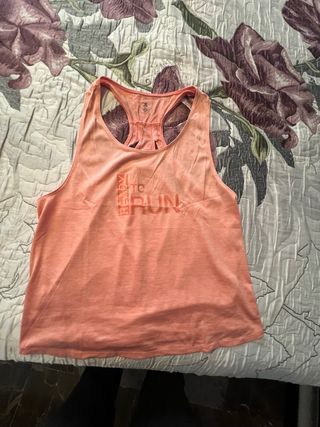 Camiseta deportiva naranja Ready to Run