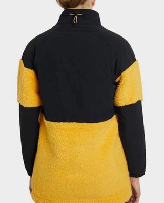 Chaqueta Columbia Sherpa Mujer Negra y Amarilla