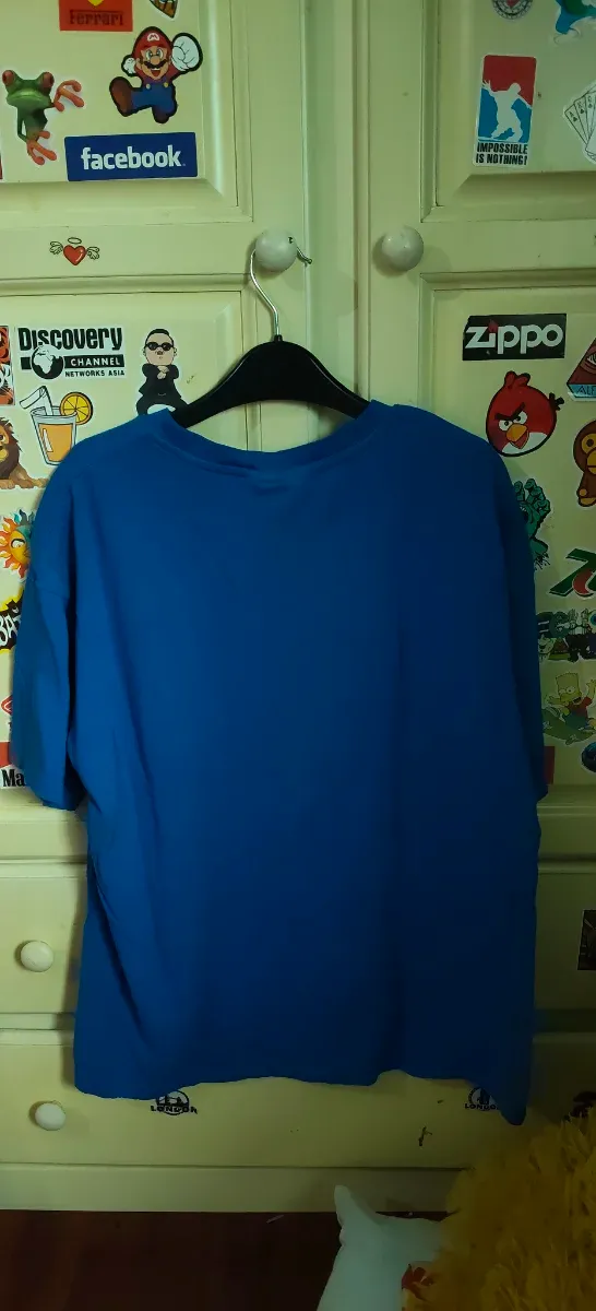 Camiseta azul Stitch