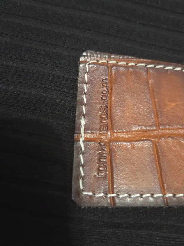 Pulsera Cuero Hecha a Mano Marrón