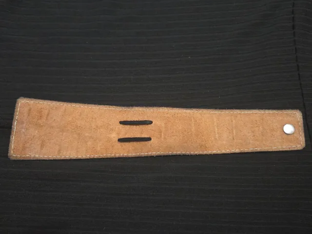 Pulsera Cuero Hecha a Mano Marrón