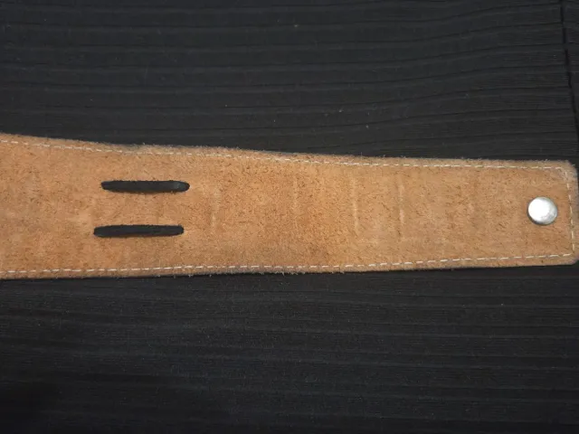 Pulsera Cuero Hecha a Mano Marrón