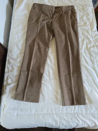 Pantalón Massimo Dutti Marrón Hombre