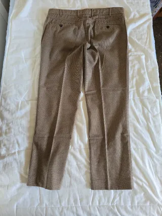 Pantalón Massimo Dutti Marrón Hombre
